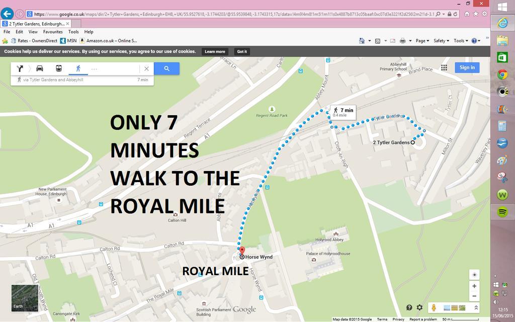 Edinburgh Palace Apartment Ngoại thất bức ảnh